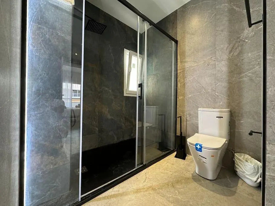4Bd Central Soho Luxe Retreat Terrace 2Bh & Ac Málaga Apartment